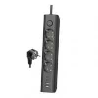 Slika proizvoda Elco 4 uticnice/2 USB-A/2 USB-C 2m Crni 3680W