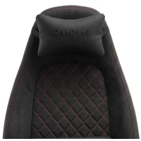 Slika Gamdias Zelus E4 Weave crna/crveni vez