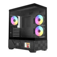 Slika proizvoda Raidmax Infinita i803 ARGB Black LCD Ekran, i803BF