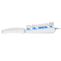 Slika Rampage PLOWER K60 mehanicka plavi switch bela 37254