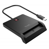 Slika proizvoda Trust PRIMO USB-C DNI smart card reader/crna