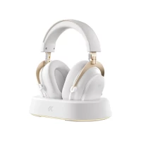 Slika proizvoda MCHOSE V9 Turbo 60mm/Tri-mode/2000mAh/White Gold + Charging Dock RGB