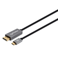 Slika proizvoda Manhattan 8K@60Hz USB-C to DisplayPort 1.4 Adapter Cable 2M 354844