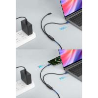 Slika Manhattan Dual USB-C Charging Cable 100 W, 2 m 355810
