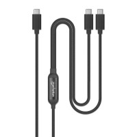 Slika Manhattan Dual USB-C Charging Cable 100 W, 2 m 355810