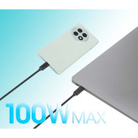 Slika Manhattan Dual USB-C Charging Cable 100 W, 2 m 355810