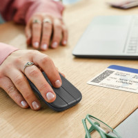 Slika Logitech Mobi Fold for Business, Bluetooth - Graphite