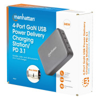 Slika Manhattan 4-Port GaN USB Power Delivery Charging Station - 240 W / PD 3.1 102667