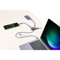 Slika Manhattan 4-Port USB 3.0 Type-C / Type-A Combo Hub 2x2 181150