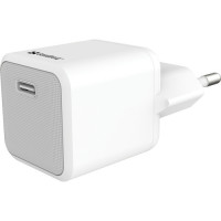 Slika Sandberg 441-58 USB-C 20W Charger EU+USB-C>C, Incl. 1 m USB-C charge cable