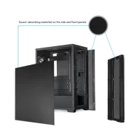 Slika Chieftec Pro Midi Q Crni AS-02B-OP