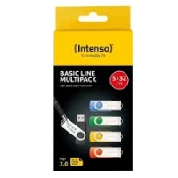 Slika proizvoda 32 GB Intenso Basic Line USB2.0 3503585 pakovanje 5kom.