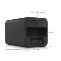 Slika Ubiquiti HDD NAS Storage UniFi UNAS 2-Bay Black