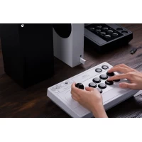 Slika 8BitDo Arcade stick Xbox/Windows/Mapping/Mode Switch/AUX/White
