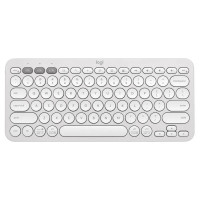 Slika Logitech K380S Bluetooth Keyboard - TONAL WHITE - US INTL