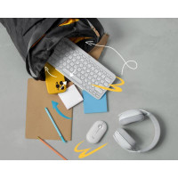 Slika Logitech K380S Bluetooth Keyboard - TONAL WHITE - US INTL