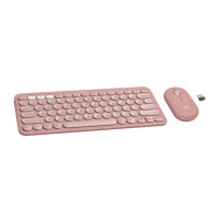 Slika Logitech Pebble 2 Bluetooth Keyboard Combo - TONAL ROSE - US INTL