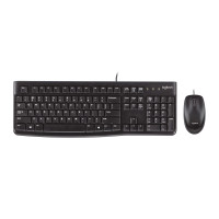 Slika Logitech MK120 Desktop USB US tastatura + USB mis beli