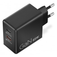 Slika Lenovo Dual USB-C 65W GaN punjac crni