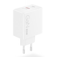 Slika proizvoda Lenovo Dual USB-C 65W GaN punjac beli
