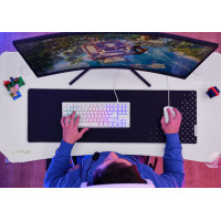 Slika Trust GXT709W LUMINUS RGB/bela