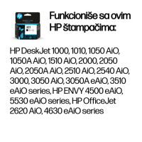 Slika HP SUP HP INK CH561EE Black No.301 za 1050/, Tip Mastilo, No. 301, Boja Black, K