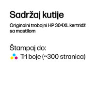 Slika HP SUP INK HP N9K07AE (no. 304xl) HP DeskJet 2630