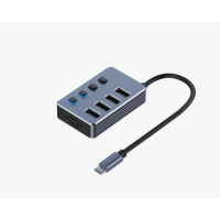 Slika proizvoda E-Green USB3.1 Tip C - 4 Port USB3 with USB-C Power