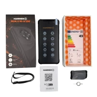 Slika Hammer IRON 6 5G 8GB/256GB Black IP69K
