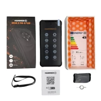 Slika Hammer IRON 6 5G 6GB/128GB Black IP69K