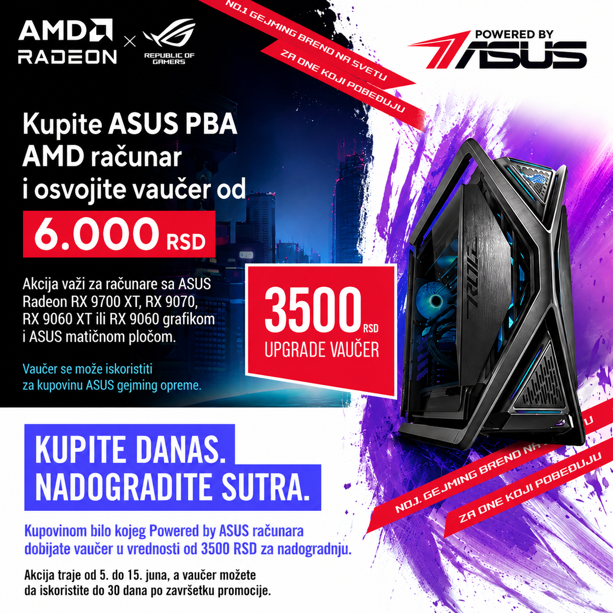 Asus vaučeri